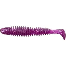 Силікон Reins Bubbling Shad 4" 428 Purple Dynamite (8 шт/уп)