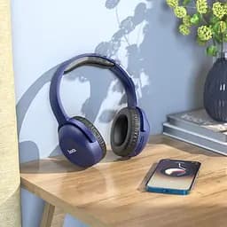 Бездротові навушники Hoco W33 Art Sount Bluetooth блакитні (34908 blue) - мініатюра 3