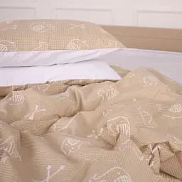 Наволочка MirSon Ranforce Elite 17-4830 Edward  40х60 см біло-бежева (2200009391330)