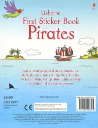 First Sticker Book. Pirates - мініатюра 2