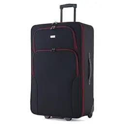 Валіза середня Semi Line 24 дюйми (M) дюйми (M) Polyester Black (T5680-3)