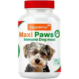 Витамины Supremo Maxi Paws для собак крупных пород для иммунитета 1 г х 120 таб.