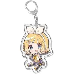Брелок акриловый Вокалоид Рин Кагаминэ Vocaloid Rin Kagamine 5 см