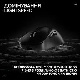 Миша комп'ютерна Logitech Pro X Superlight 2 Dex Black (910-007357, 910-007359) - мініатюра 2
