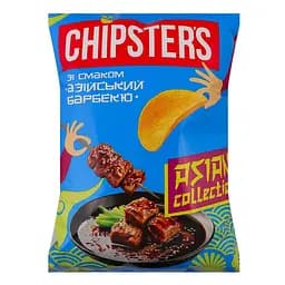 Чипси картопляні Chipster's Asian collection Азійський барбекю 100 г