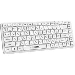 Клавіатура OfficePro бездротова біла (SK790W) - мініатюра 2
