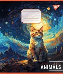 Набір зошитів Yes Dreamer animals А5 в лінійку 48 аркушів 10 шт. (767124) - мініатюра 3