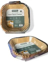 Папір для аерофритюрниці Rainberg MB-353 100 шт 20×20 см пергаментні квадратні вкладиші для аерофритюрниці