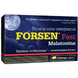 Натуральная добавка Olimp Sport Nutrition Forsen Fast Melatonina, 30 таблеток
