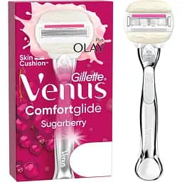 Станок для гоління Venus Olay Comfort Glide Sugarberry з 1 змінною касетою - мініатюра 2