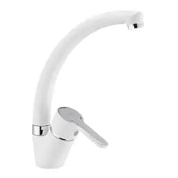 Смеситель для кухни Ibergrif Square M14822W IB0034, Белый матовый