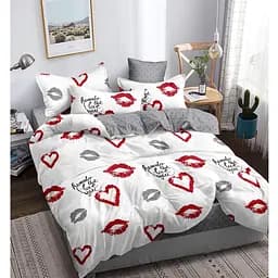 Комплект постільної білизни Ecotton Комфорт 819 А/В, бязь, євростандарт (23202)