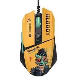 Мышь A4Tech W63 Max Renegade Sunset USB оптическая сенсор MAX BC3332-A 12K 100 - 12 000 dpi 250 IPS 6 кнопок