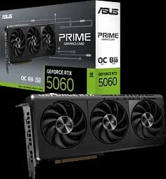 Відеокарта GeForce RTX 5060 8GB Asus Prime OC (PRIME-RTX5060-O8G)