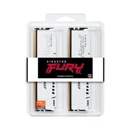 Модуль пам'яті для комп'ютера DDR5 32GB (2x16GB) 6000 MHz Beast White EXPO Kingston Fury (ex.HyperX) (KF560C30BWEK2-32) - мініатюра 4
