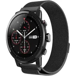 Міланський сітчастий ремінець Primo для годинника Xiaomi Huami Amazfit SportWatch 2/Amazfit Stratos Black