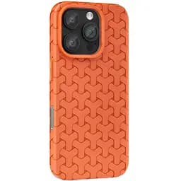 Чехол Epik TPU Weaving для Apple iPhone 16 Pro 6.3 Orange