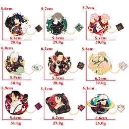 Значок пін Магічна битва Юта Jujutsu Kaisen Yuta 6 см - мініатюра 3