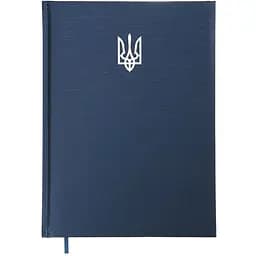 Щоденник датований Buromax Powerful 2026 A4 бумвініл/поролон синій (BM.2749-02)