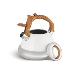 Чайник Edenberg EB-8823 з нержавіючої сталі для індукційної плити 3 л білий