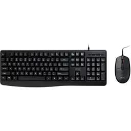 Комплект AOC KM170B USB UA Black (KM170B/97) - мініатюра 1