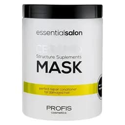 Маска для пошкодженого волосся Profis Ceramid 1000 мл збагачена керамідами професійна косметика