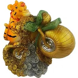 Фигурка Тигренок на мотоцикле