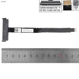 Шлейф Sata HDD/SSD для Dell Inspiron 3511 3515 3510 3520 3521, (0JW93P, NBX0002VT00)