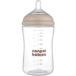 Уцінка. Пляшечка антиколікова Canpol babies Natural Shape з соскою Dual-zone 260 мл (35/401)  - мініатюра 2