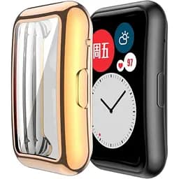 Чохол-накладка DK Silicone Face Case для Huawei Watch Fit / Fit SE (rose gold)