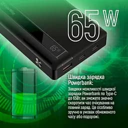 Повербанк ColorWay 20000 mAh 65W Black (CW-PB200LPA3BK-PDD) - мініатюра 9