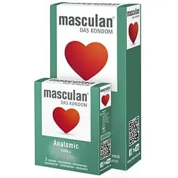 Презервативи Masculan Anatomic Тип 4 анатомічної форми 3 шт. - мініатюра 2