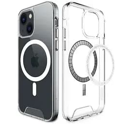 Чехол Epik TPU Space Case with MagSafe для Apple iPhone 13, 6.1 Прозрачный