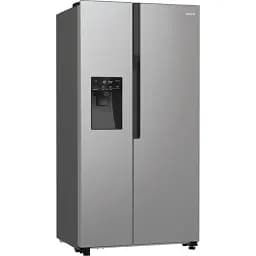 Холодильник Gorenje SBS 179х70х92 см 2 двері 376(190) л А++ NF+ Інв. диспенсер генератор льоду Зовн. Диспл нерж - мініатюра 2