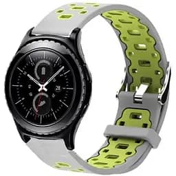 Спортивний ремінець Primo Perfor Classic для годинника Samsung Gear S2 Classic SM-R372/R735 Grey Green