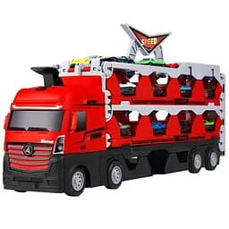 Ігровий набір-вантажівка Epik SHT D663-T202 Catapult Truck + 8 small car Colorful - мініатюра 2