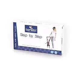 Дитячі віжки - ходунки для перших кроків з ручкою Step by Step Lorelli Чорний - мініатюра 2