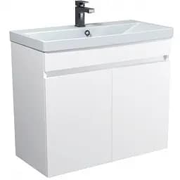 Тумба Мойдодир Urban 80-U з умивальником Sempre 80 Білий універсальна Білий