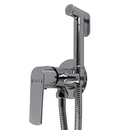 Смеситель гигиенический Globus Lux Laguna GLA-0-106MIX однорычажный настенный для ванной хромированный