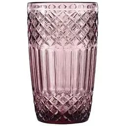 Стакан Versailles Топаз 380 мл розовый (127488)