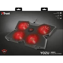 Підставка для ноутбуків Trust GXT 278 Yozu, до 17.3", RED LED, чорний 20817_TRUST - мініатюра 8