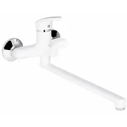 Змішувач для ванни Plamix Afina-006 Euro white PM0687 Білий