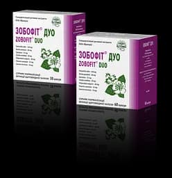 Зобофіт Дуо капсули по 410 мг №60