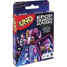  Настільна гра Mattel UNO KPop Demon Hunters (JRV01) - мініатюра 2