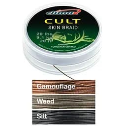 Повідковий матеріал Cli мax Cult Skin Braid 15 м (green brown) 30 lb