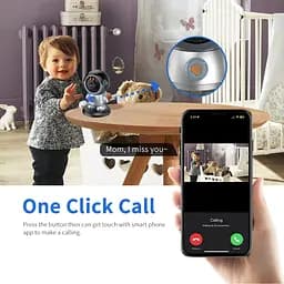 Відеоняня поворотна бездротова камера відеоспостереження WiFi HD Wireless IP Camerа - мініатюра 8