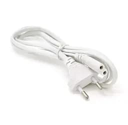 Кабель живлення Voltronic 2PIN Powercord IEC-C7 CEE 7/16 White 1.5m