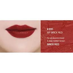 Губна помада Beauty of Majesty BOM My Lipstick #810 My Brick Red 3.5 г - мініатюра 7