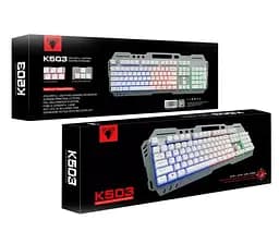 Игровая клавиатура с подсветкой JEDEL K-503 (Eng/Рус) - мініатюра 4