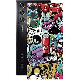 Захисна плівка StatusSKIN для ZTE Nubia Red Magic 9S Pro Корпус Вініл Графіті